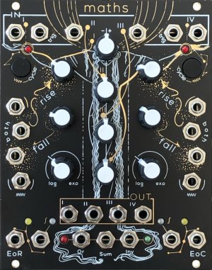 Eurorack Module Materia - Urania (Maths black & gold) from Other/unknown