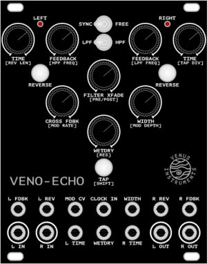 Eurorack Module Veno-Echo from Venus Instruments