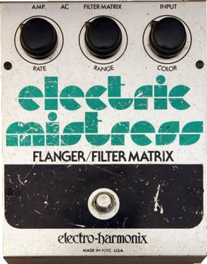 Pedals Module 1970's Electric Mistress from Electro-Harmonix