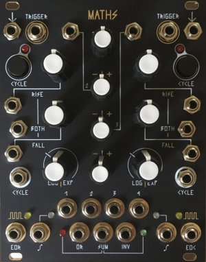 Eurorack Module Black & Gold Maths from Other/unknown