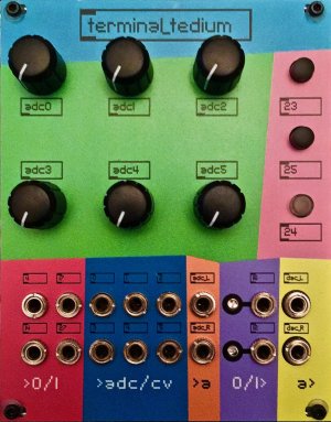 Eurorack Module Terminal Tedium (bsom panel) from Other/unknown