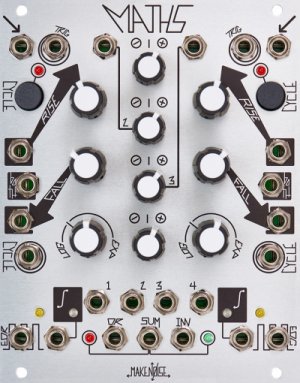 Eurorack Module Maths (white knobs) from Make Noise
