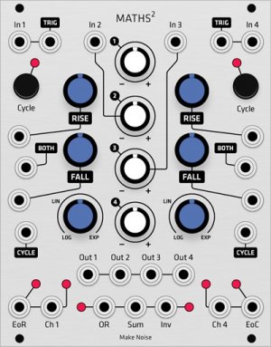 Eurorack Module Maths v2 (Grayscale panel) from Grayscale