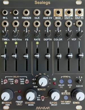 Eurorack Module Sealegs - Audio Parasites black panel from Other/unknown