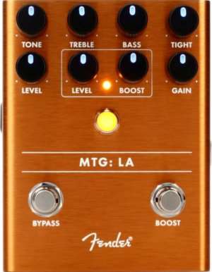 Pedals Module MTG:LA Tube Distortion Pedal from Fender