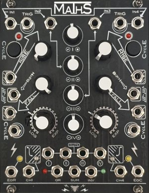 Eurorack Module Maths V2 Audio Parasites Faceplate from Other/unknown