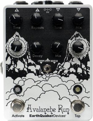 Pedals Module EarthQuaker Devices Avalanche Run Stereo Reverb & Delay with Tap Tempo V2 - Limited Edition from EarthQuaker Devices