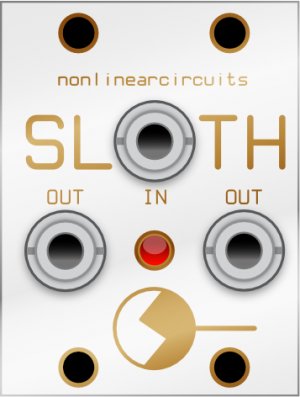 Eurorack Module 1U Sloth Chaos from Nonlinearcircuits