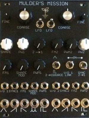 Eurorack Module Mulder's Mission from Ground Grown Circuits