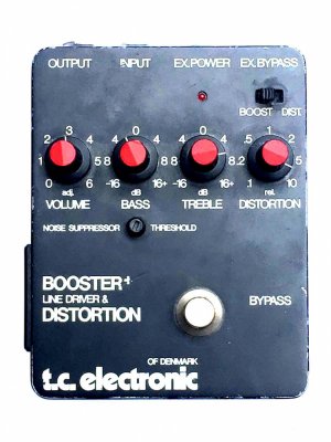Pedals Module BOOSTER+ Line Driver & DISTORTION from TC Electronic