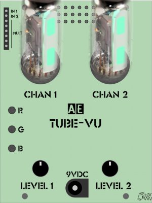 AE Modular Module TUBE-VU from Tangible Waves