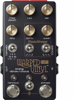 Pedals Module Warped Vinyl HiFi (Black) from Chase Bliss Audio