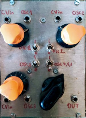 Eurorack Module 40106 Oscilator from Other/unknown