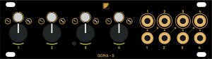 Eurorack Module GOMA - 1U from Black Noise