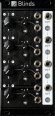 Other/unknown Mutable Instruments Blinds Polarizer/VCA Eurorack Synth Module (Black Textured)