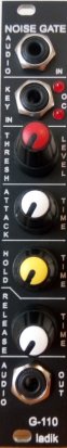 Eurorack Module G-110 Noise Gate (Black Panel) from Ladik