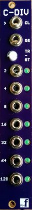 Eurorack Module Clock Divider from PMFoundations