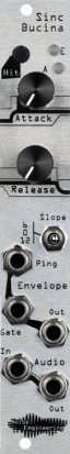 Eurorack Module Sinc Bucina (Silver) from Noise Engineering