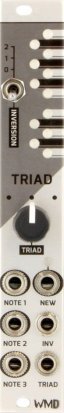 Eurorack Module Triad (white) from WMD
