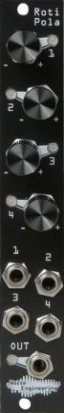 Eurorack Module Roti Pola (black w knobs) from Noise Engineering