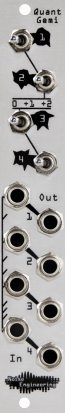 Eurorack Module Quant Gemi (Silver) from Noise Engineering