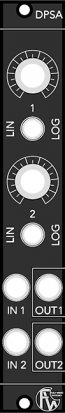 Eurorack Module Dual Passive Stereo Attenuator  from Fully Wired Electronics