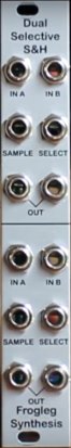 Eurorack Module Frogleg Synthesis Dual Selective S&H  from Other/unknown