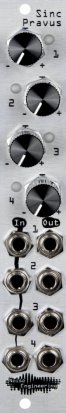 Eurorack Module Sinc Pravus (Silver) from Noise Engineering