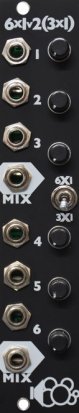 Eurorack Module Mix6 from Bubblesound Instruments