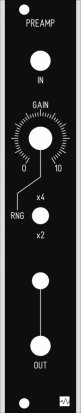 Eurorack Module Preamp (PA) Classic Edition from Wavefonix