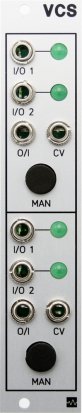 Eurorack Module Dual Voltage-Controlled Switch (VCS) from Wavefonix