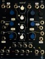 Grayscale Maths Black Grayscale with Blue Knobs (Panel)