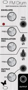 Eurorack Module BMC025 FM Drum - synthCube from synthCube