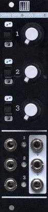 Eurorack Module Shades (Magpie "Black Mirror" Panel) from Other/unknown
