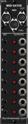MU Module Q170 MIDI Gates from Synthesizers.com