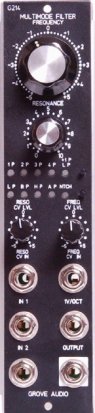 MU Module GMS-214 Multimode Filter from Grove Audio
