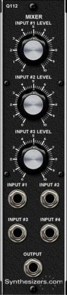 MU Module Q112 4-Channel Mixer from Synthesizers.com
