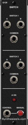 MU Module Q128 Switch from Synthesizers.com