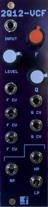Eurorack Module 2Q12 VCF from PMFoundations