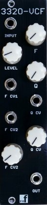 Eurorack Module 3320-VCF from PMFoundations