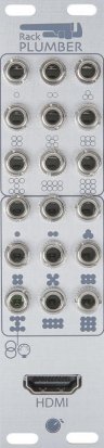 Eurorack Module Rack Plumber (Silver) from Plum Audio