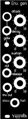 Eurorack Module Yusynth ADSR from Other/unknown