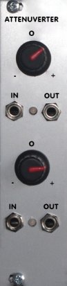 Eurorack Module dual attenuverter from Other/unknown