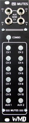 Eurorack Module PM Mutes Expander (Black) from WMD