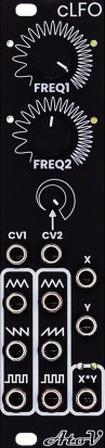 Eurorack Module cLFO from AtoVproject