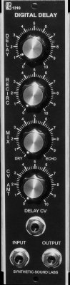 MU Module VC Digital Delay – Model 1310 from Synthetic Sound Labs