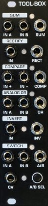Eurorack Module WMD/SSF Tool-Box (WMSB black panel) from Other/unknown