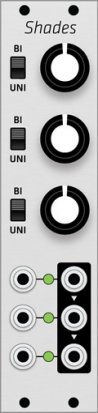Eurorack Module Mutable Instruments Shades (Grayscale panel) from Grayscale