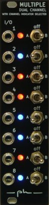 Eurorack Module Multiple dual channel BR from ph modular