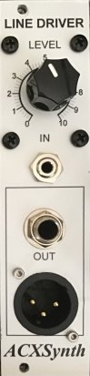Eurorack Module Line Driver from ACXSynth